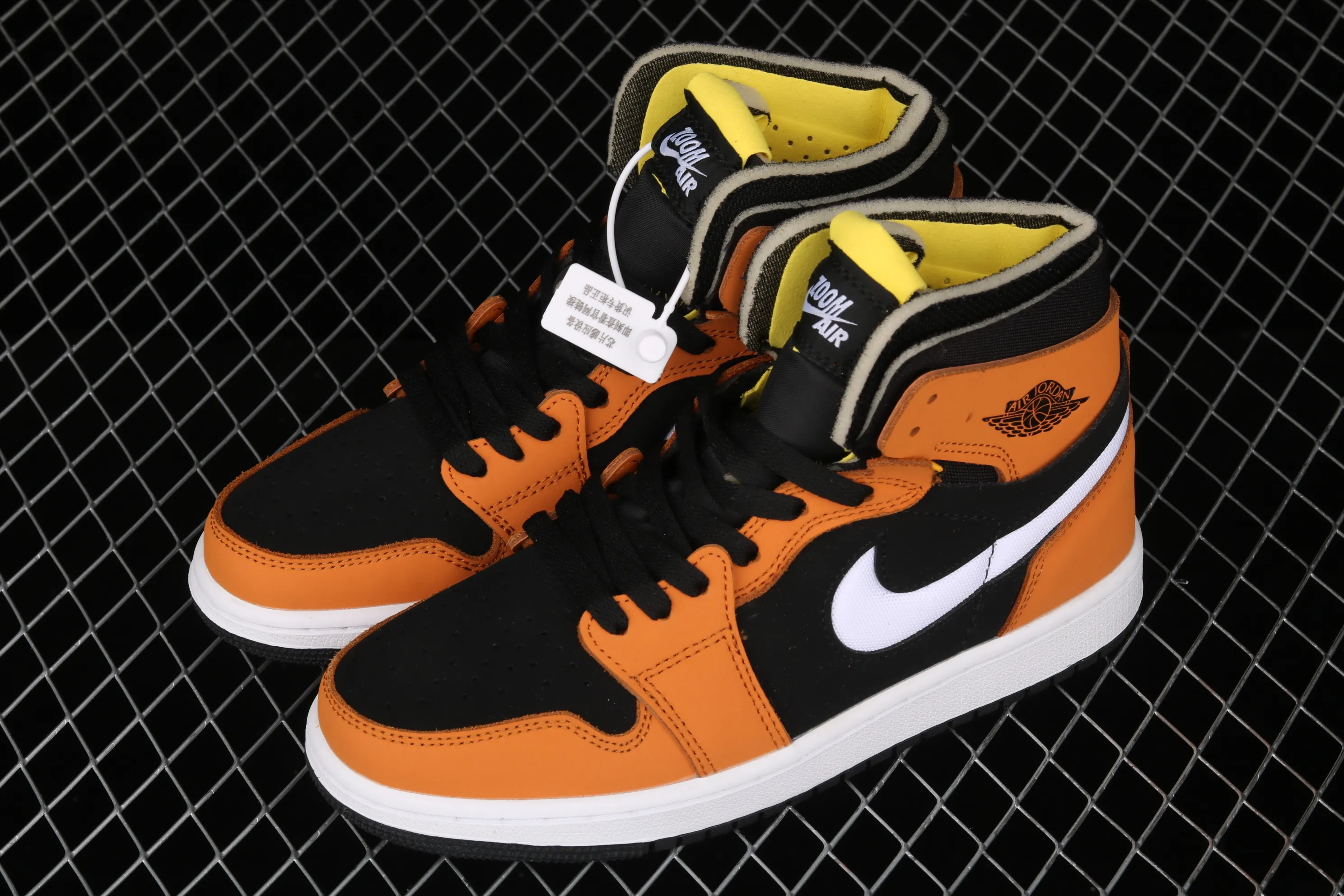 All categories Air Jordan Jordan series basketball shoes Air Jordan 1 High P version Air Air Jordan 1 High Zoom AJ1 Joe 1 black wheat color CT0978-002